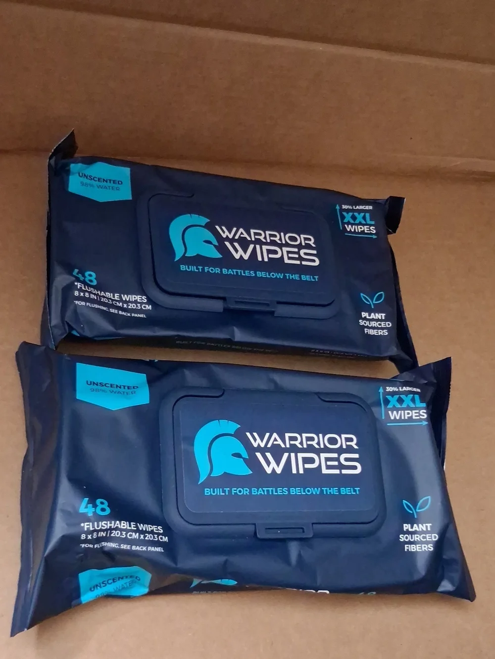 2 Pack Mens Xxl Wipes Nwt